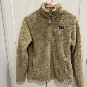 Patagonia Kids Beige Fleece Pullover